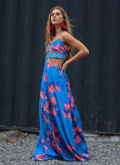 *PREVENTA* VESTIDO MAXI BANI VIBRANT FLOWER