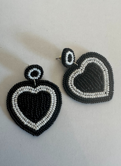 AROS HEART BLACK/WHITE