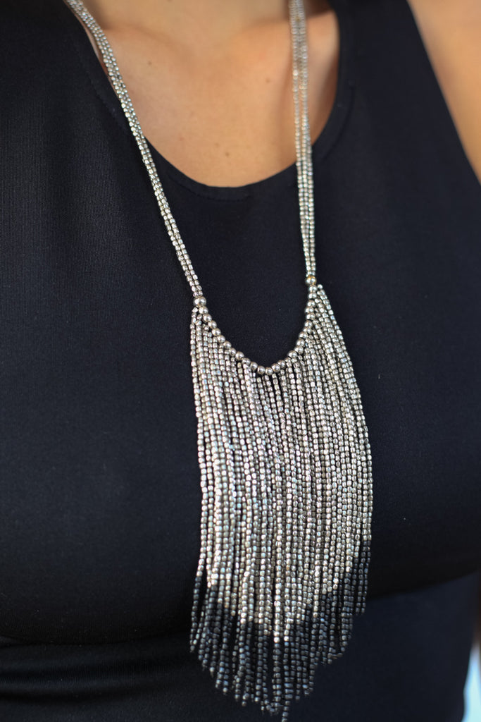 CLEO SILVER NECKLACE