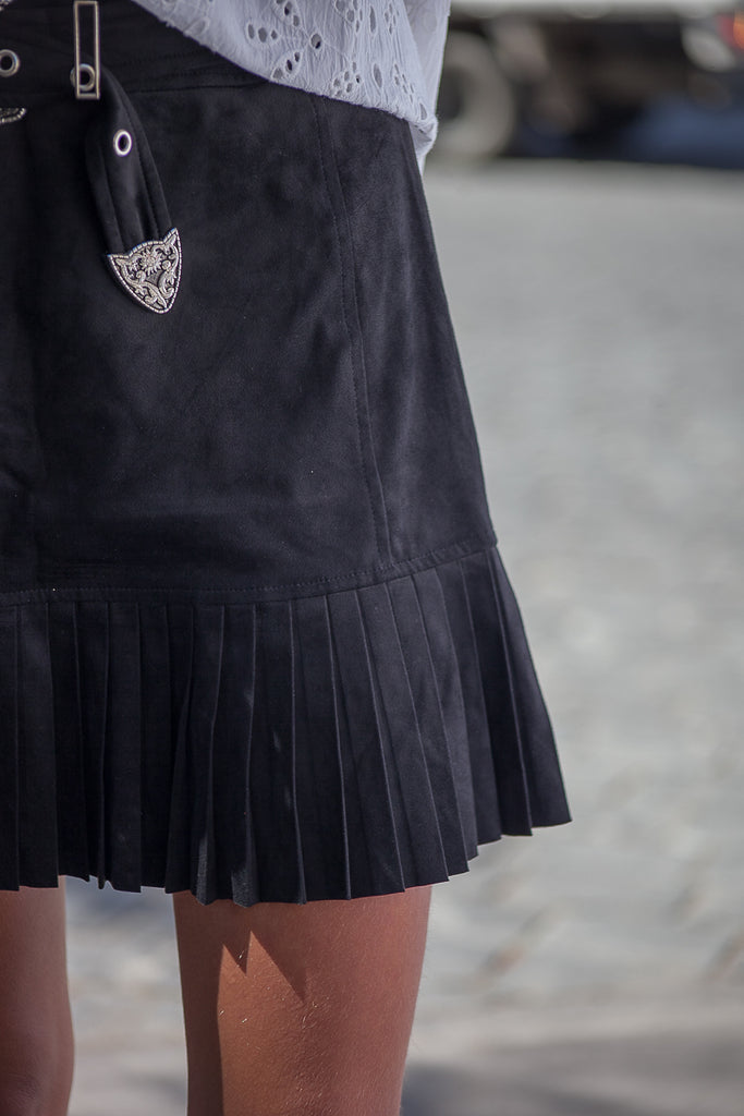 FALDA MINI ROCK NEGRO